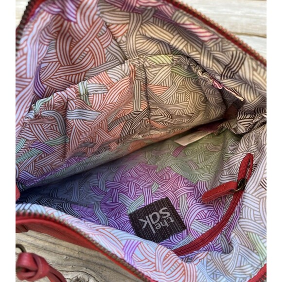 (2) The Sak Iris Pebbled Leather Adjustable Crossbody Shoulder Bags - Picture 13 of 15